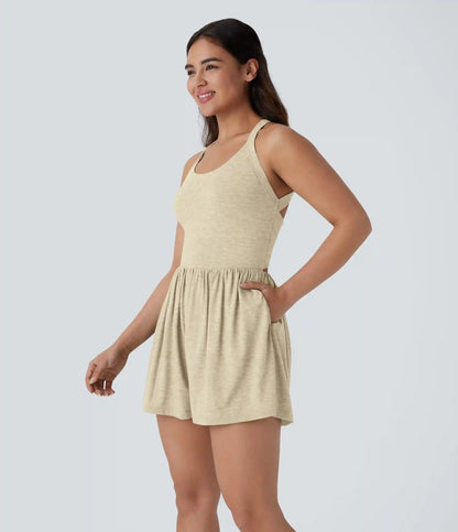 Pocket 2-in-1 Romper-Easy Peezy Edition