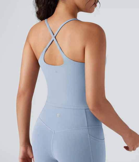 Halara UltraSculpt™ U Neck Yoga Tank Top