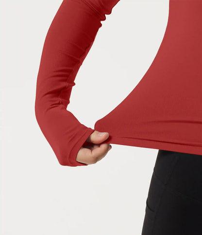 Hooded Long Sleeve Crossover Ruched Yoga Sweatshirt