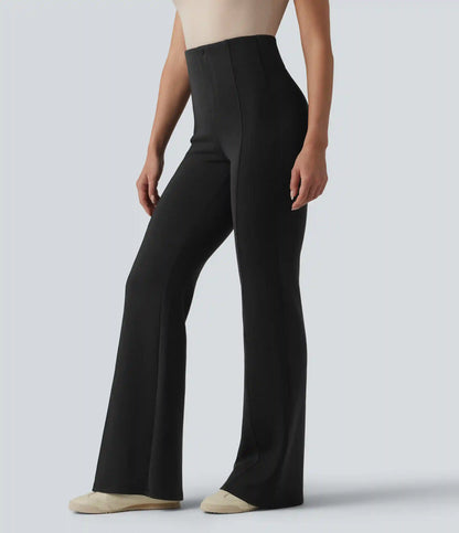 SpacerTek™ High Waisted Tummy Control Flare Casual Pants
