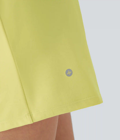 SoftlyZero™ Airy Super High Waisted 2-in-1 InstantCool Yoga Shorts 5'' with Pockets-Longer Length