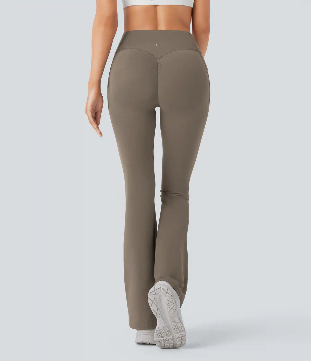 Halara UltraSculpt™ High Waisted Scrunch Butt Lifting Tummy Control Pocket Shaping Yoga Bootcut Leggings