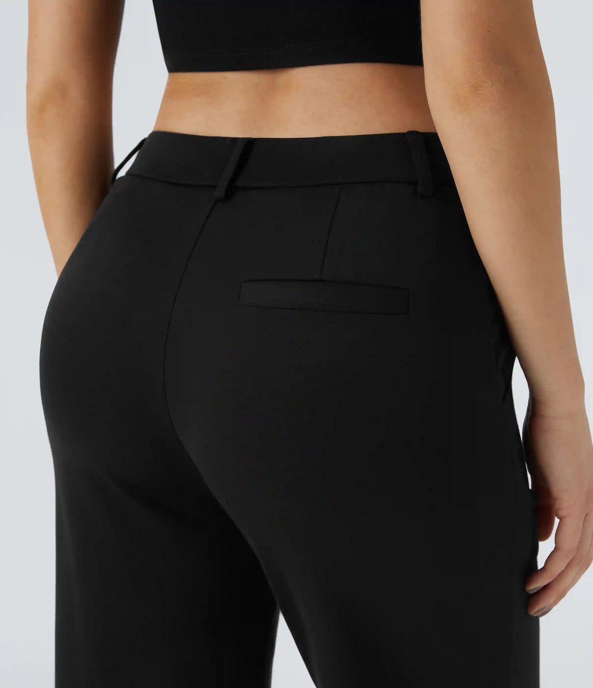 Halara Flex™ High Waisted Zipper Pocket Straight Leg Work Pants