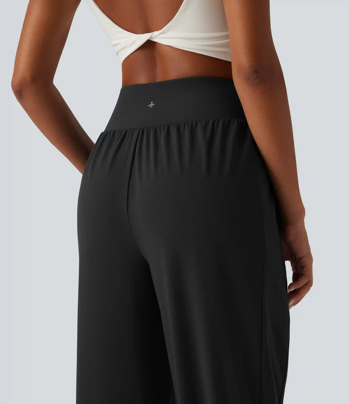 Halara UltraSculpt™ High Waisted Lace Up Yoga Joggers with Pockets