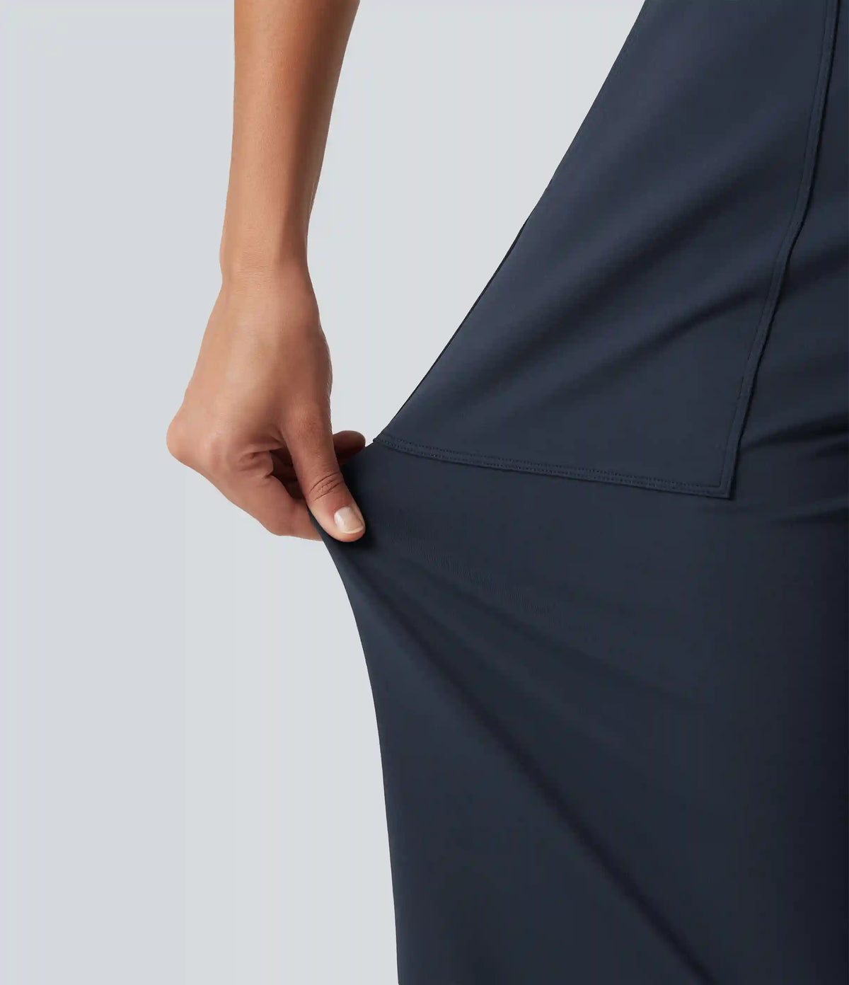 DayStretch High Waisted Barrel Leg Casual Pants with Pockets