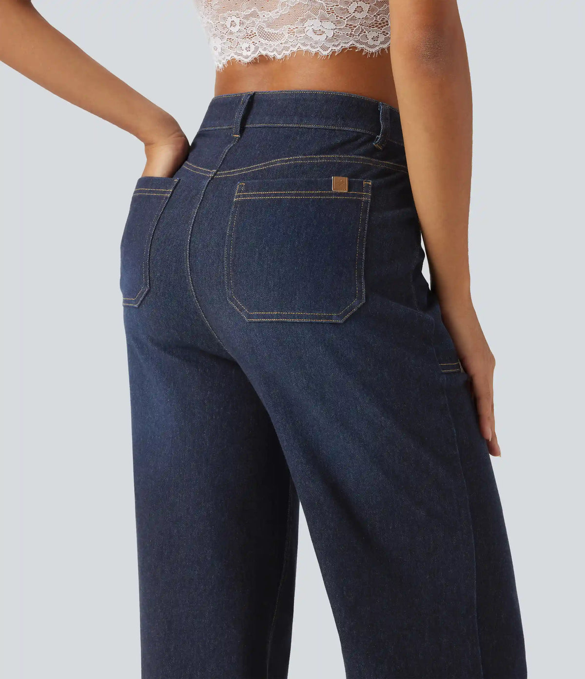 Halara Flex™ High Waisted Flare Jeans with Pockets
