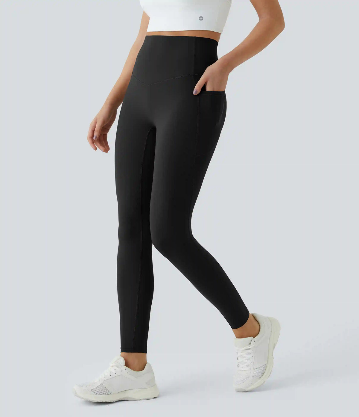 Halara UltraSculpt™ High Waisted Tummy Control Pocket Shaping Training Leggings