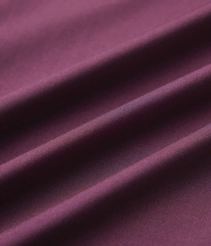 High Waisted Ruched Stretchy Satin-Like InstantCool Maxi Casual Pencil Skirt