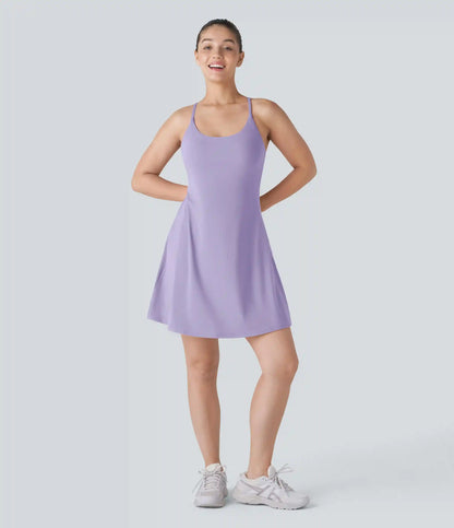 SoftlyZero™ Plush Backless Active Dress-Longer Length-Easy Peezy Edition