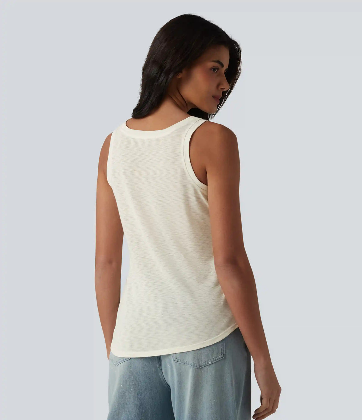 V Neck Casual Tank Top