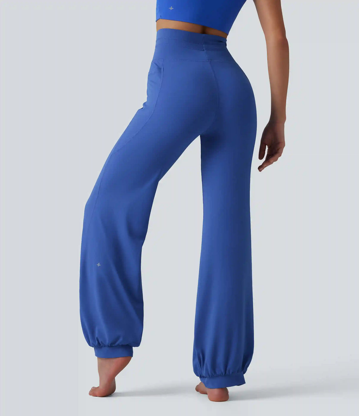SoftlyZero™ High Waisted Drawstring Dance Balloon Pants with Pockets