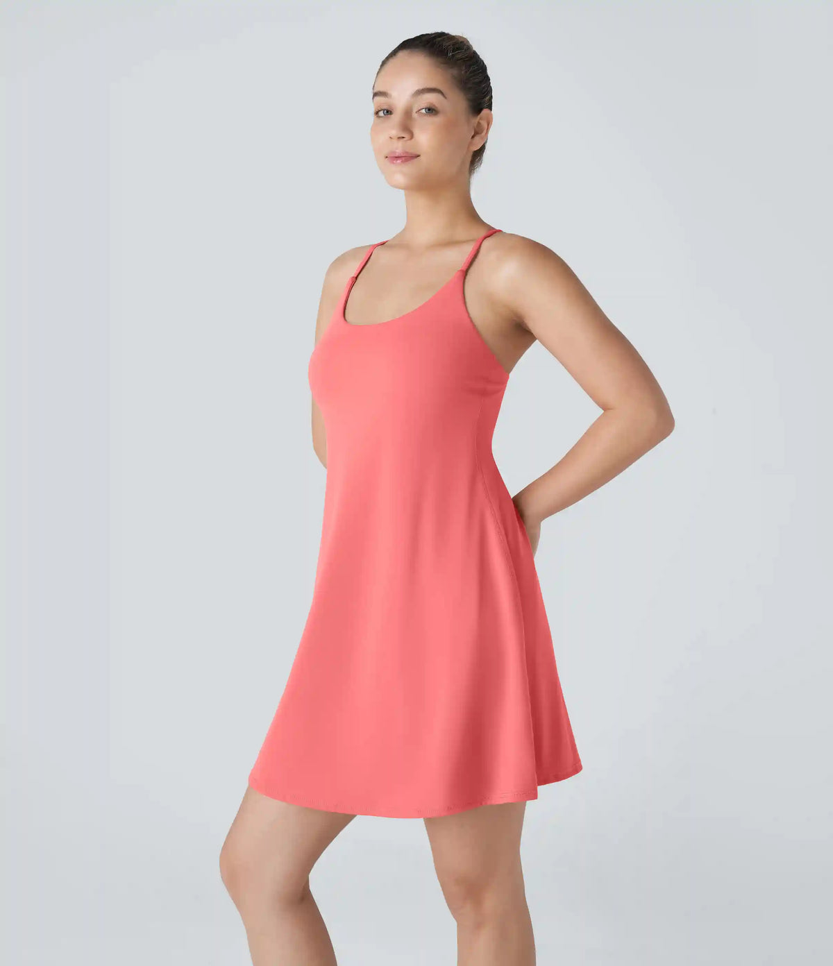 SoftlyZero™ Plush Backless Active Dress-Longer Length-Easy Peezy Edition