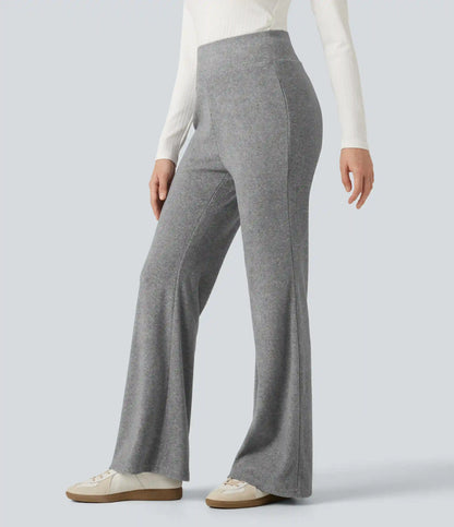 High Waisted Flare Casual Pants