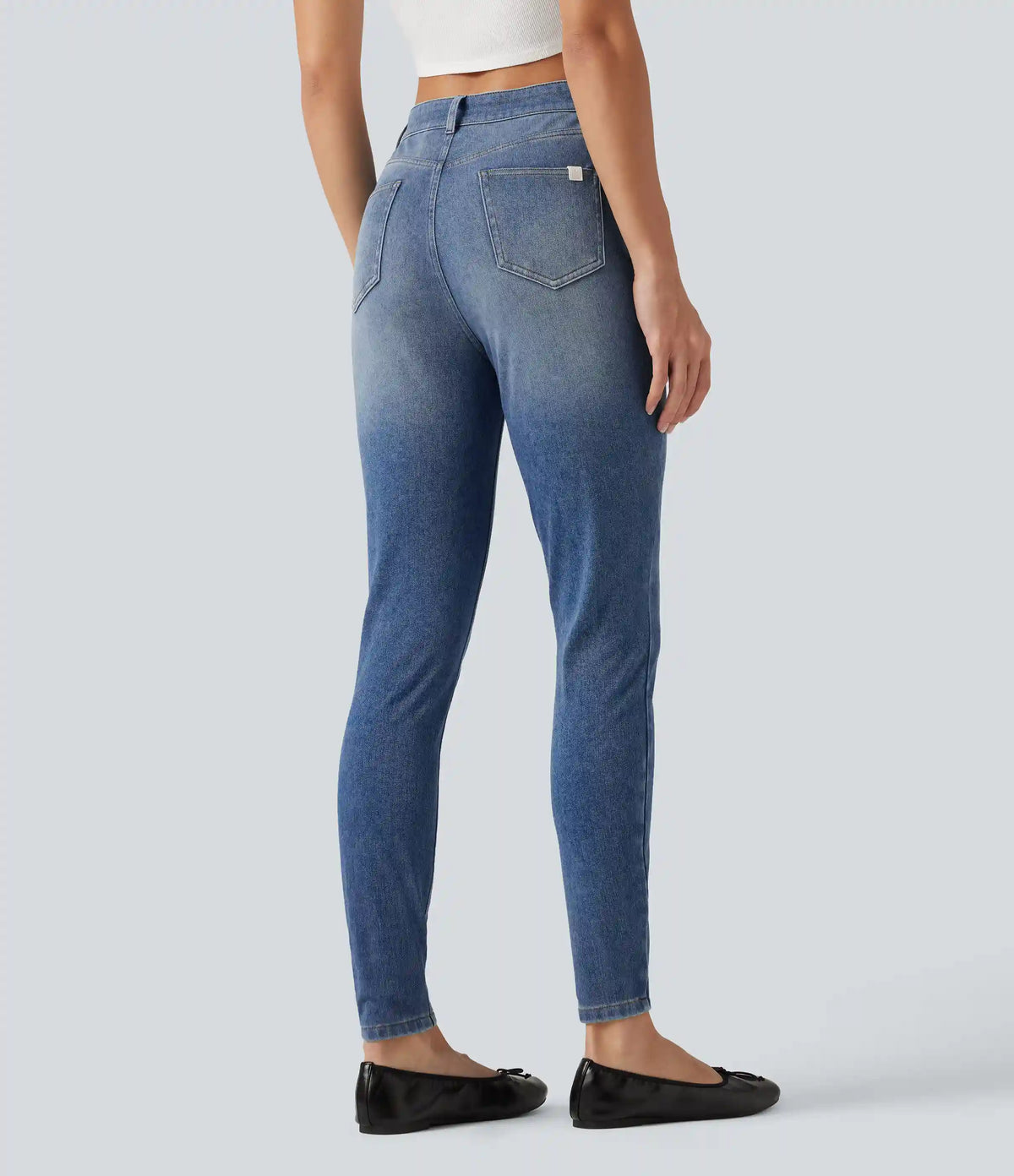 Halara Flex™ High Waisted Skinny Casual Jeans with Pockets