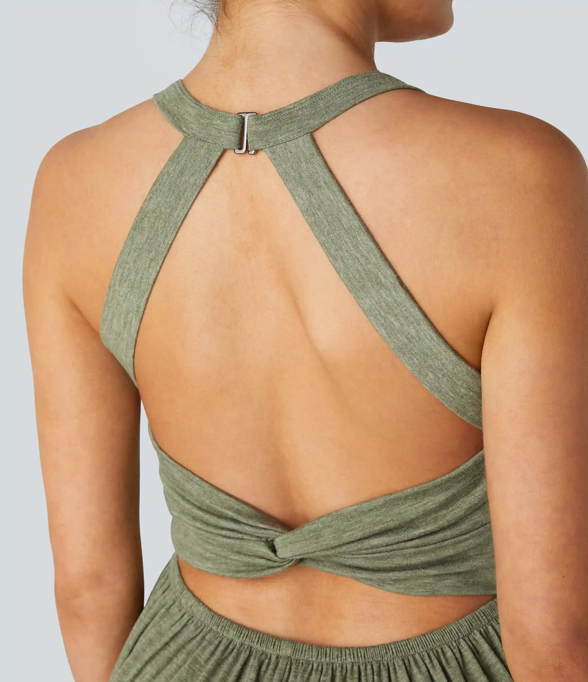 U Neck Pocket Harem Casual Jumpsuit-Easy Peezy Edition