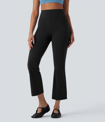 Halara UltraSculpt™ High Waisted Tummy Control Shaping Yoga Bootcut 7/8 Leggings with Pockets