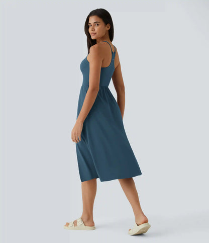 Everyday Midi Chill Dress-La Land