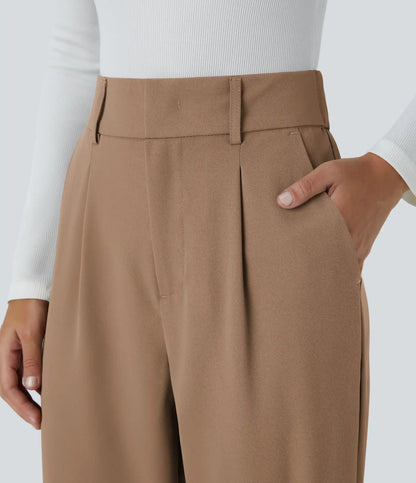 Halara Flex™ High Waisted Pocket Solid Work Tapered Pants