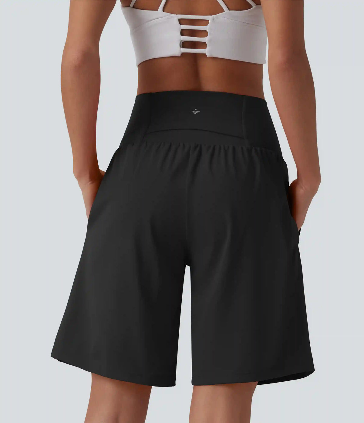 SoftlyZero™ Airy Super High Waisted 2-in-1 InstantCool Yoga Shorts 9" with Pockets