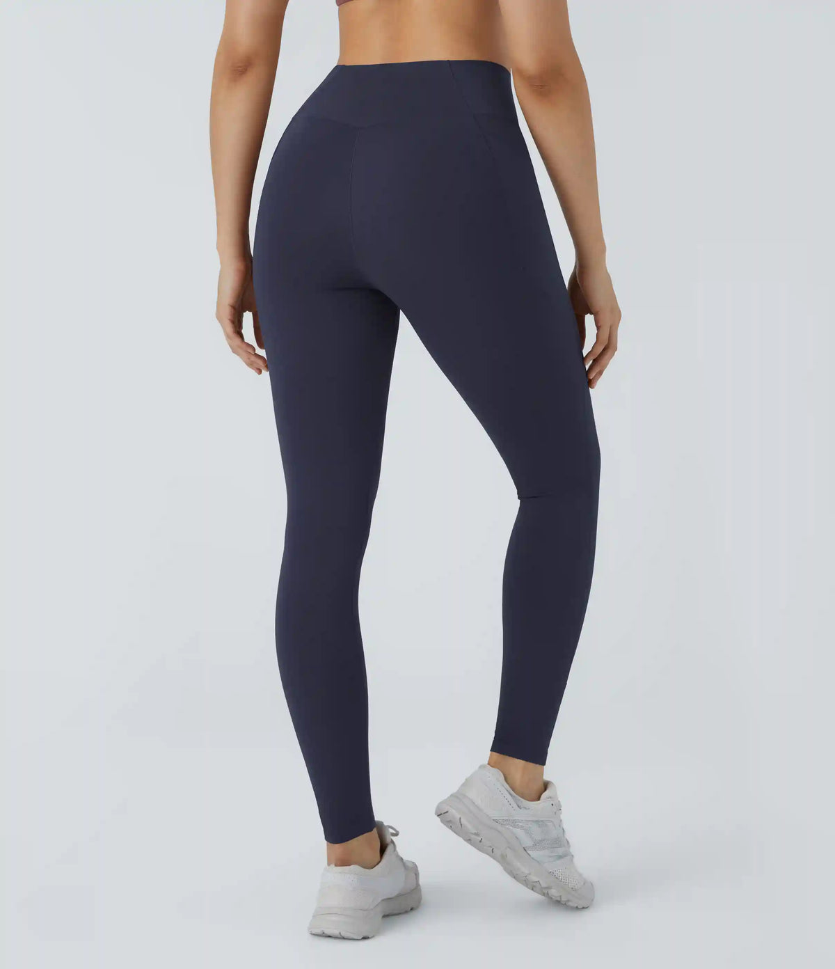 Patitoff™ 2.0 Pet Hair Resistant High Waisted Crossover Side Pocket Yoga Leggings