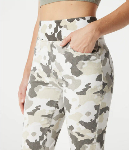 Halara Flex™ High Waisted Camo Bootcut Casual Jeans with Pockets