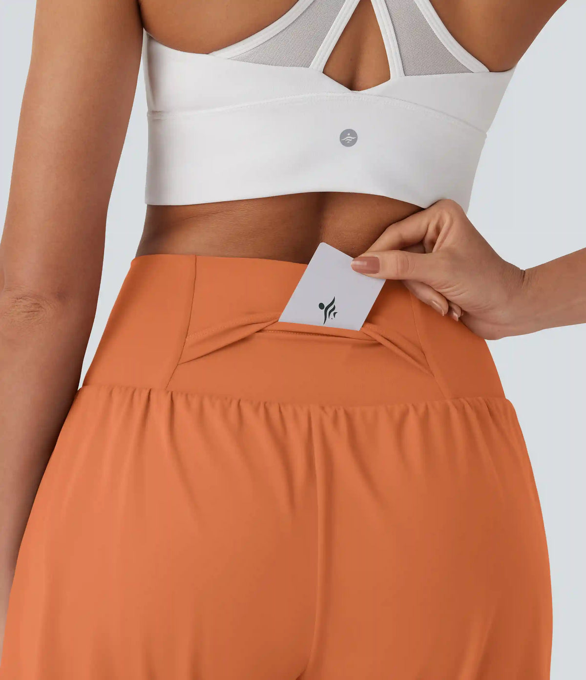 SoftlyZero™ Airy Super High Waisted 2-in-1 InstantCool Yoga Shorts 7" with Pockets