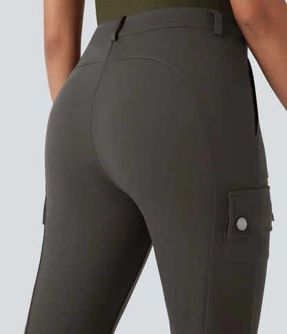 DayStretch Mid Rise Pockets Hiking Cargo Bootcut Pants