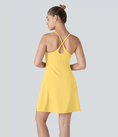 SoftlyZero™ Plush Backless Active Dress-Longer Length-Easy Peezy Edition