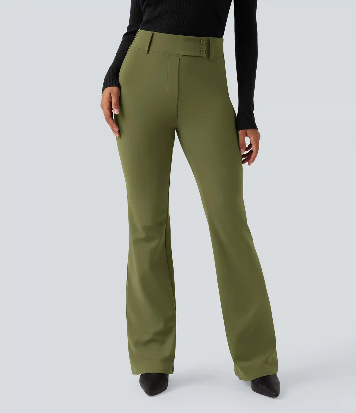 Halara Flex™ DayStretch High Waisted Flare Work Pants with Pockets