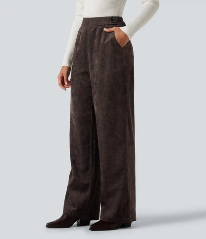 High Waisted Baggy Work Pants with Pockets