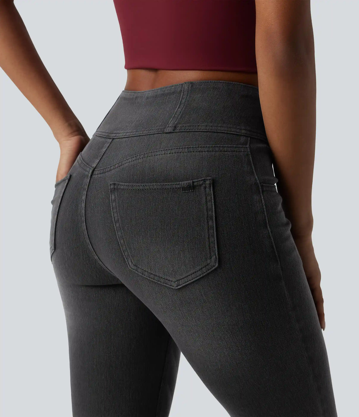 Halara Flex™ High-waisted Casual Skinny Jeans with Pockets