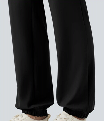 DayStretch Mid Rise Drawstring Casual Joggers with Pockets