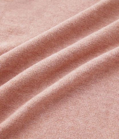 Round Neck Dropped Shoulder Long Sleeve Casual Sweater