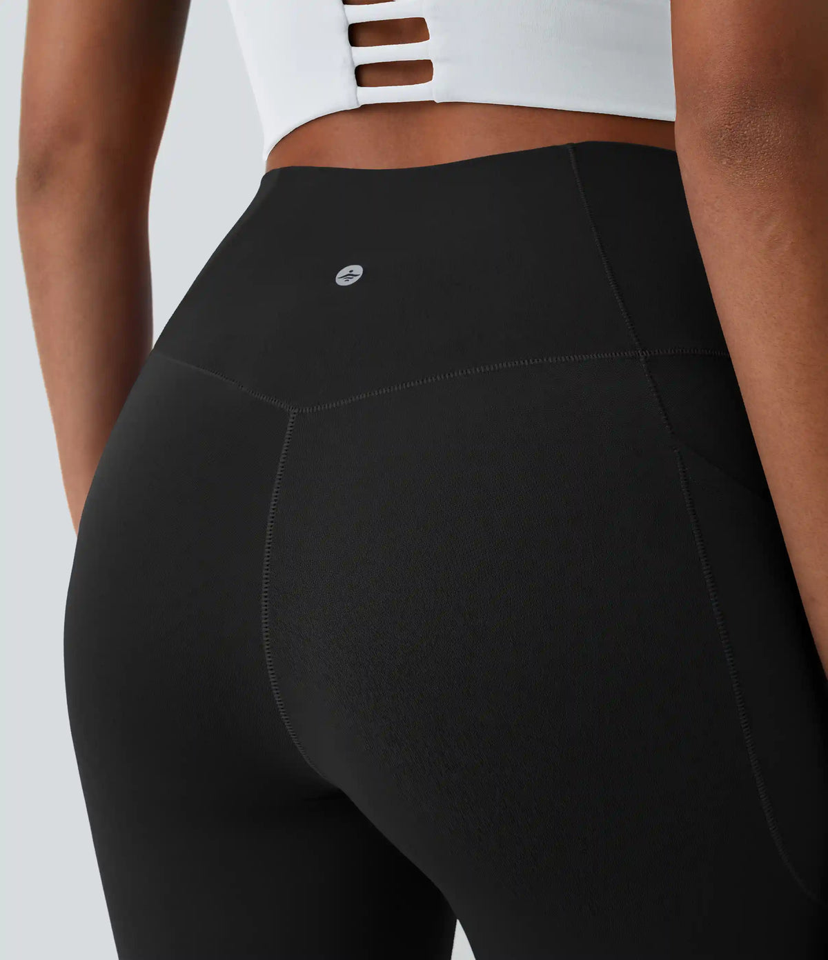 SoftlyZero™ Crossover Pocket Plain Leggings
