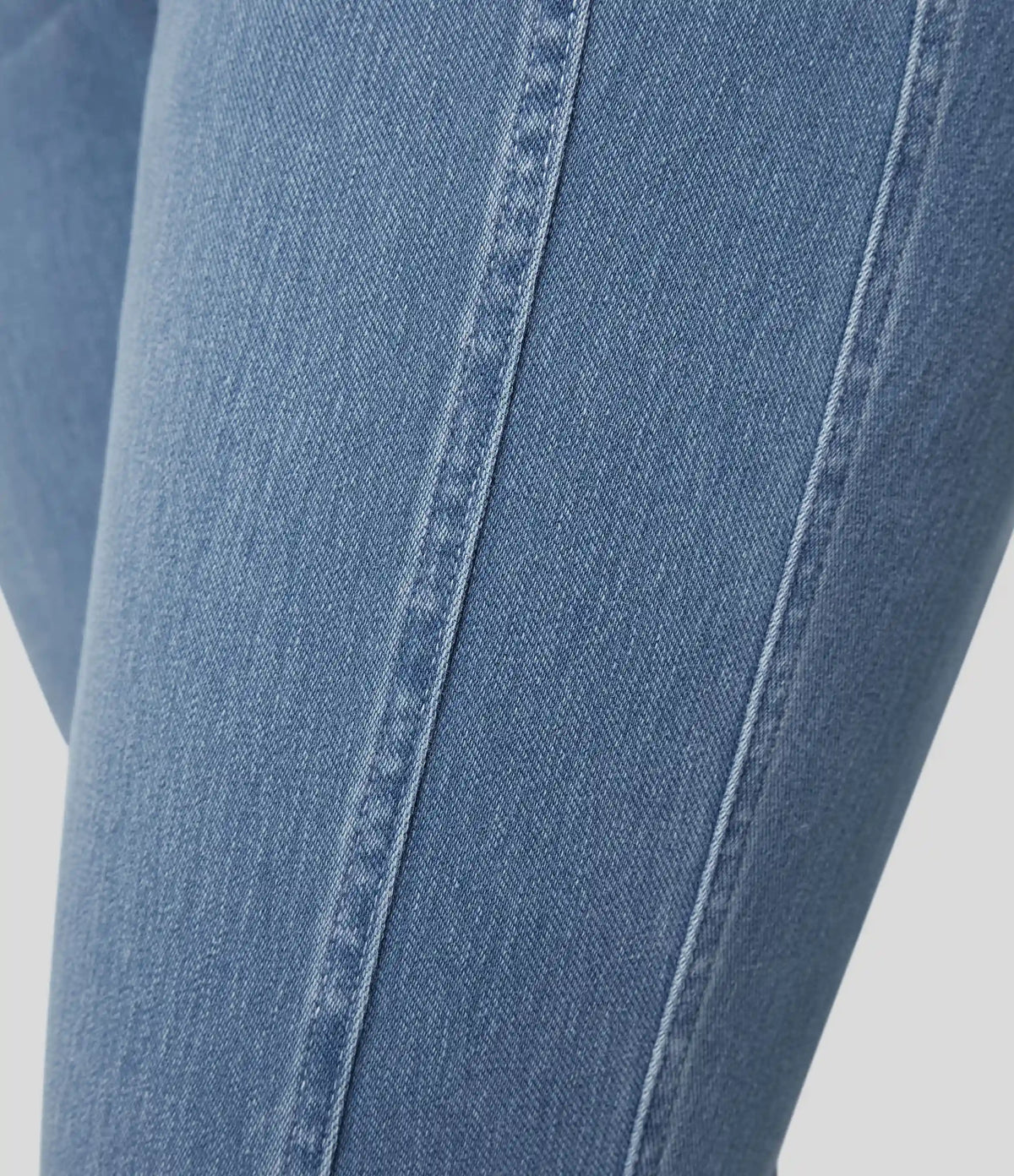 Halara Flex™ Mid Rise Zipper Pockets Casual Plus Size Skinny Jeans