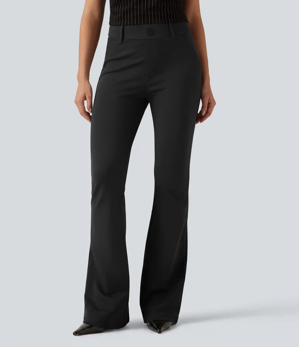Halara Flex™ Mid Rise Bootcut Work Pants with Pockets