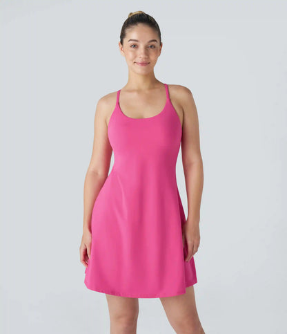 SoftlyZero™ Plush Backless Active Dress-Longer Length-Easy Peezy Edition