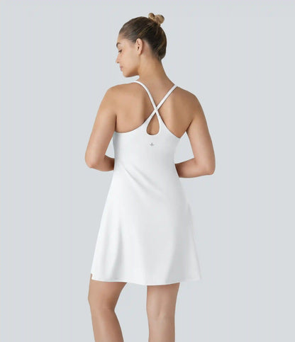 SoftlyZero™ Plush Backless Active Dress-Longer Length-Easy Peezy Edition