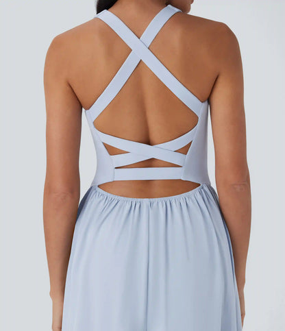 Breezeful™ Quick Dry Maxi Casual Dress with Pockets