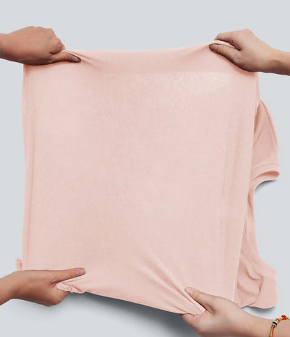 Round Neck Batwing Sleeve Relaxed Casual T-Shirt