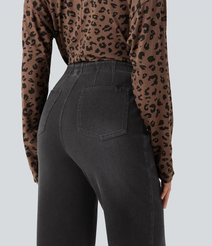 Halara Flex™ High Waisted Wide Leg Jeans with Pockets
