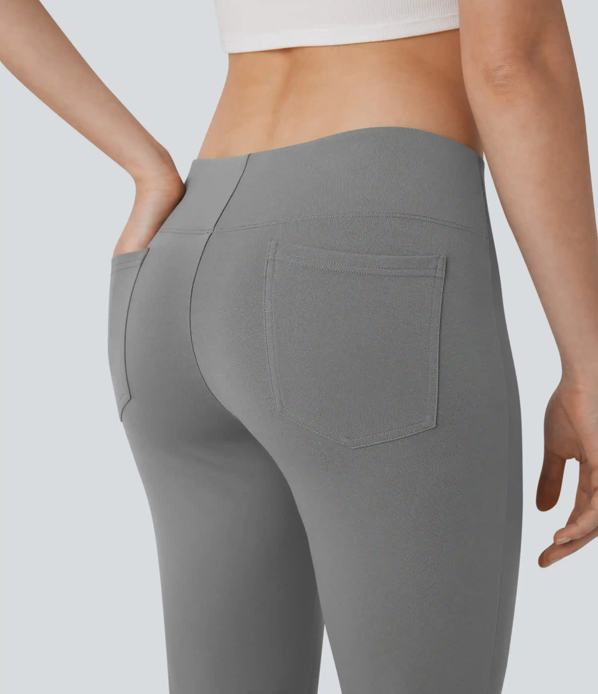 Low Rise Pocket Casual Pants