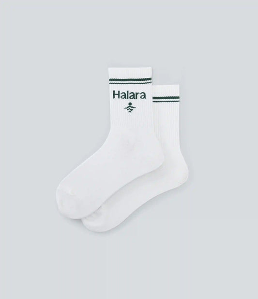 Halara Letter Pickleball Crew Socks