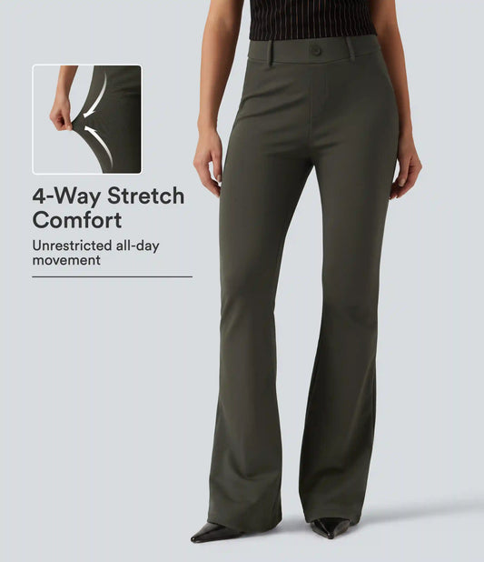 Halara Flex™ Mid Rise Bootcut Work Pants with Pockets