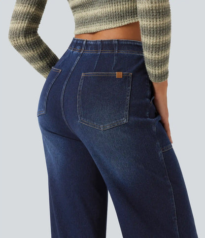 Halara Flex™ High Waisted Wide Leg Jeans with Pockets