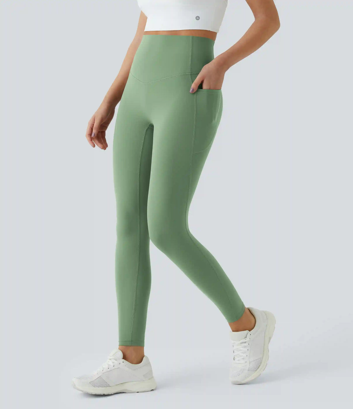 Halara UltraSculpt™ High Waisted Tummy Control Pocket Shaping Training Leggings