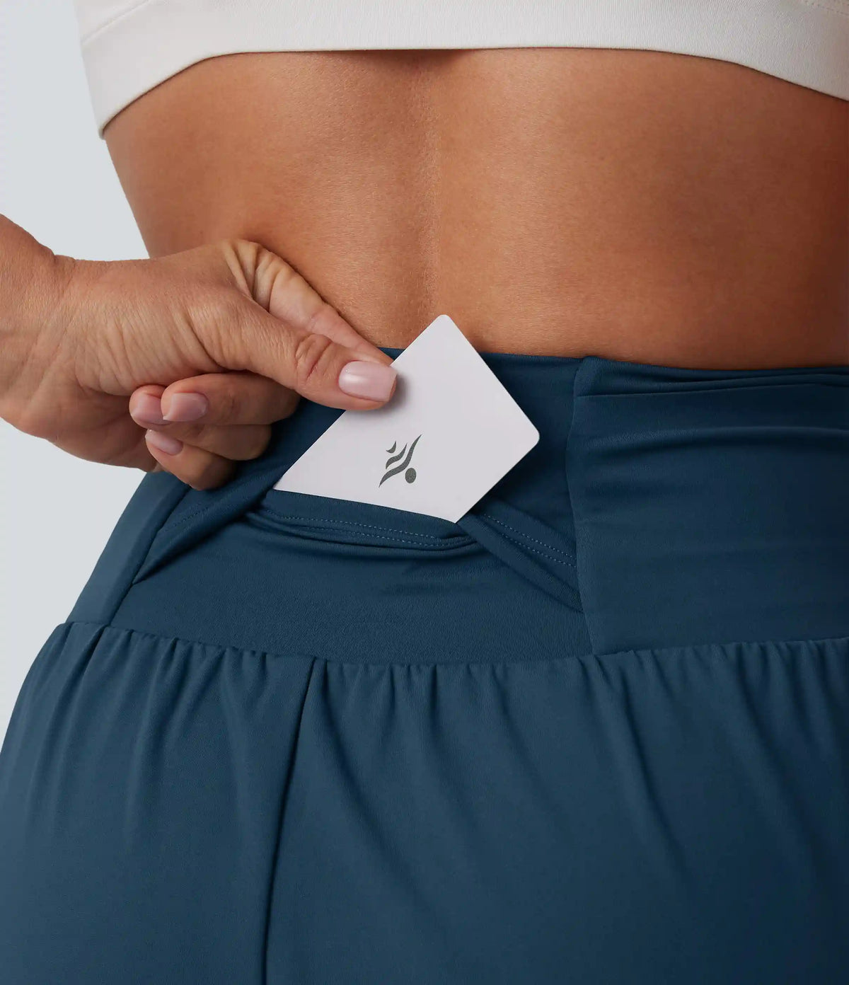 Softlyzero™ Airy High Waisted Tummy Control 2-in-1 InstantCool Yoga Shorts 5'' with Pockets