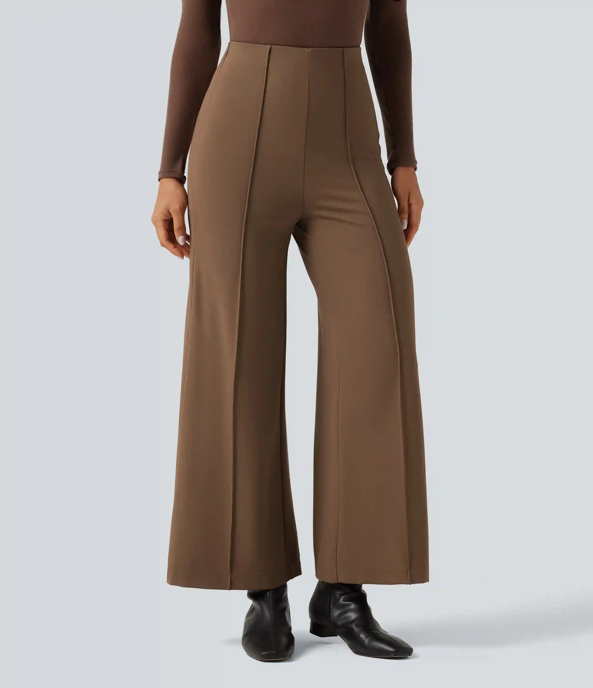 Halara Flex™ High Waisted Pintuck Wide Leg Work Pants
