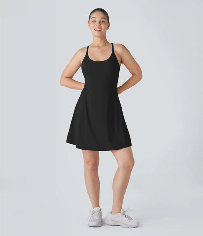 SoftlyZero™ Plush Backless Active Dress-Longer Length-Easy Peezy Edition