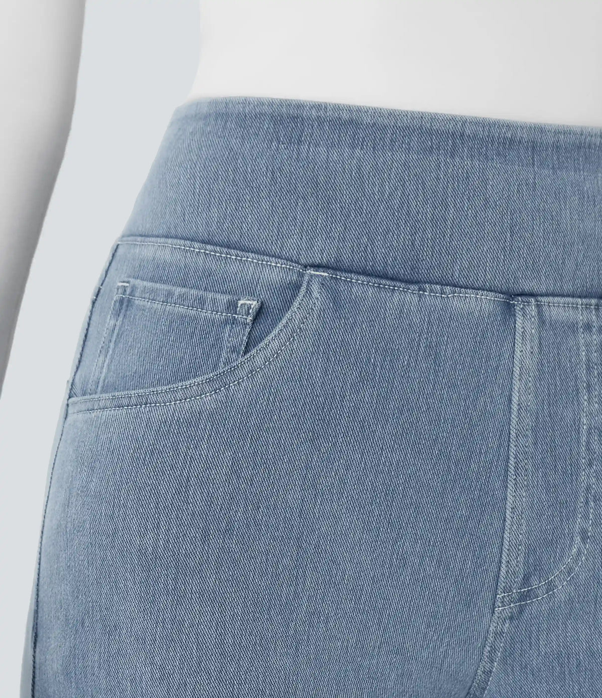 Halara Flex™ High Waisted Pockets Wide Leg Loose Work Jeans